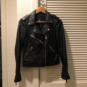 ZARA Faux Leather Biker Jacket - Free shipping